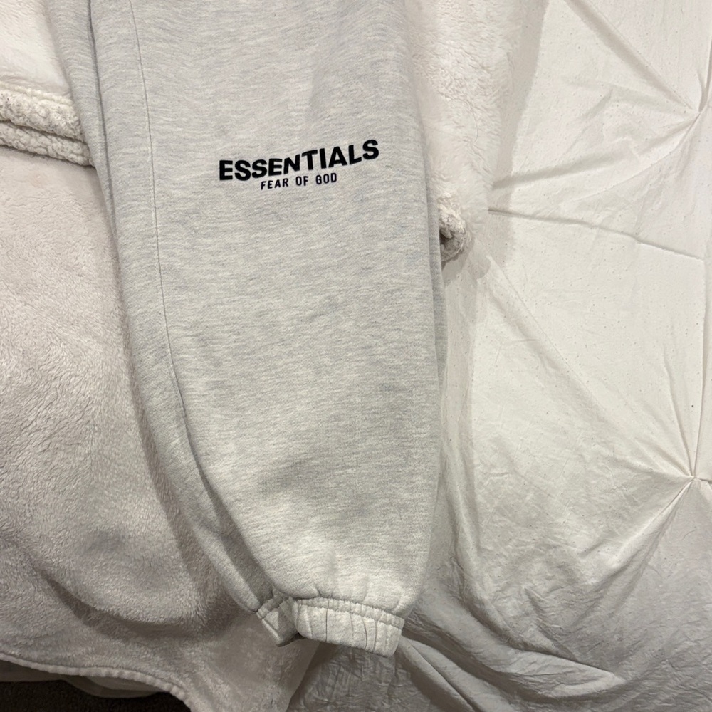Essentials Light Gray Joggers - image 2